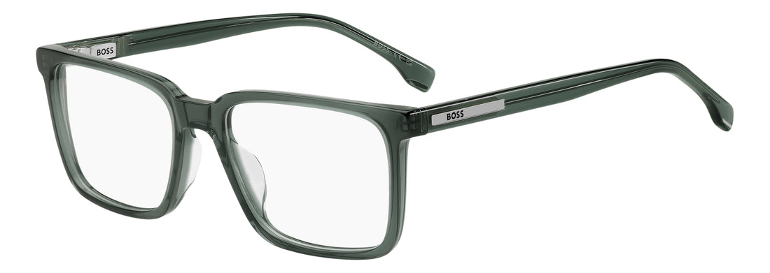 Glasögon hugo boss boss 1987/g 1ed verde rectangular masculino storlek 54mm - Huvudvy