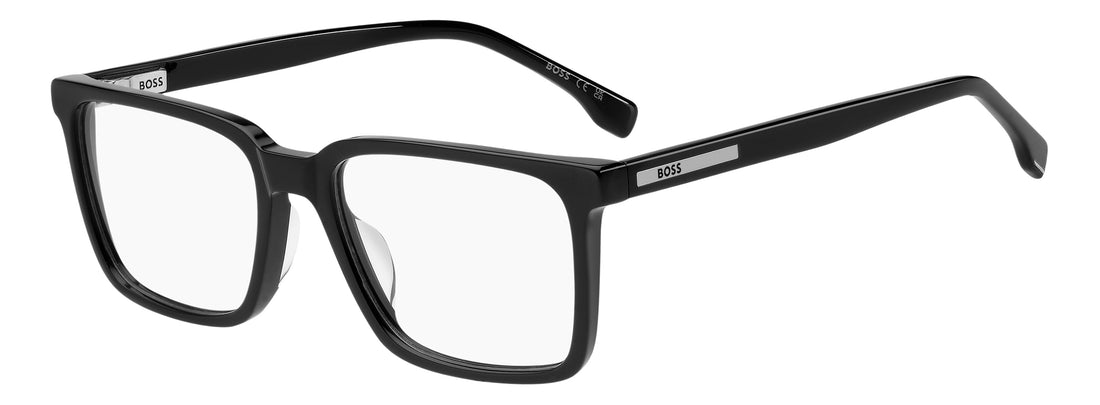 Glasögon hugo boss boss 1987/g 807 negro rectangular masculino storlek 54mm - Huvudvy