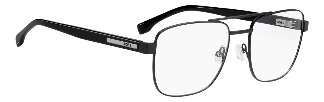 Glasögon hugo boss boss 1988 003 negro rectangular masculino storlek 57mm - Detaljvy