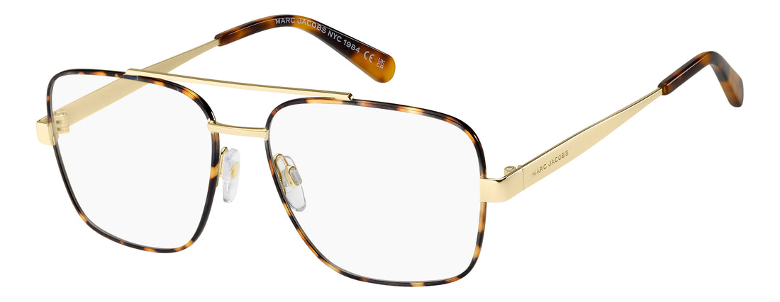 Brillen marc jacobs marc 931 06j dorado rectangular femenino maat 57mm - Hoofdaanzicht