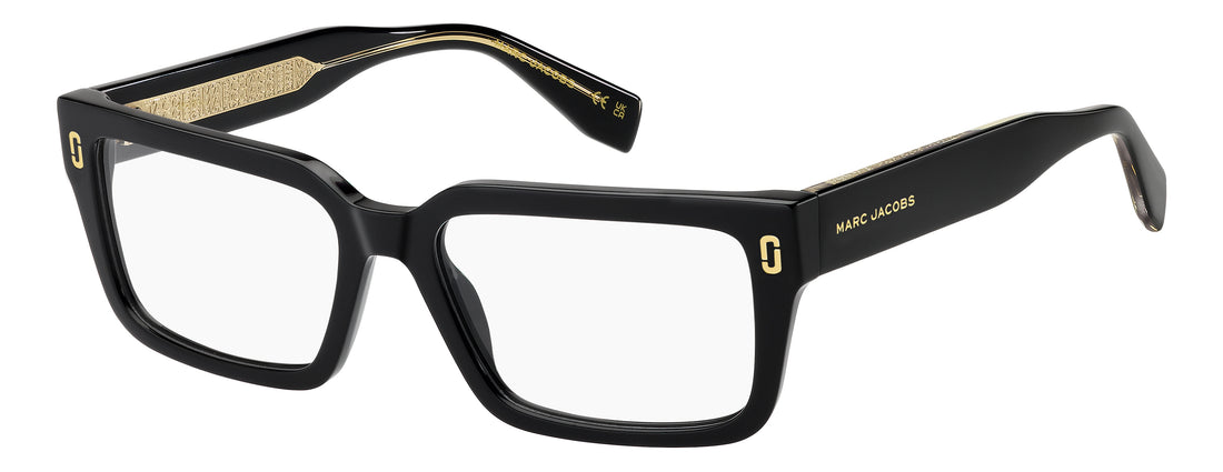 Brillen marc jacobs mj 1150 807 negro rectangular femenino maat 53mm - Hoofdaanzicht