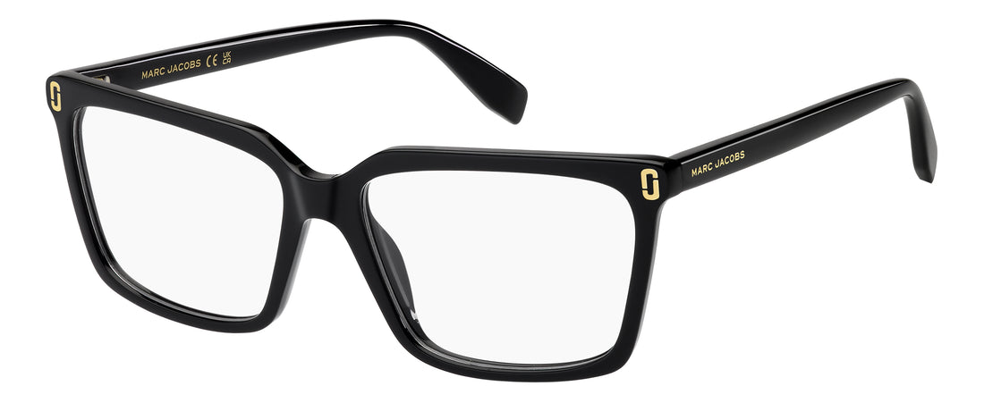 Brillen marc jacobs mj 1151 807 negro rectangular femenino maat 55mm - Hoofdaanzicht