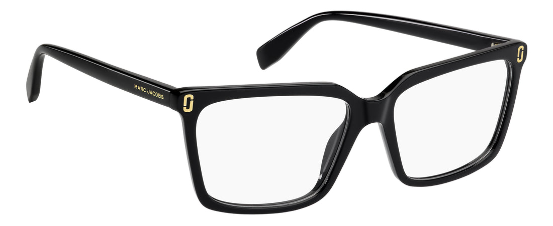 Brillen marc jacobs mj 1151 807 negro rectangular femenino maat 55mm - Detailaanzicht