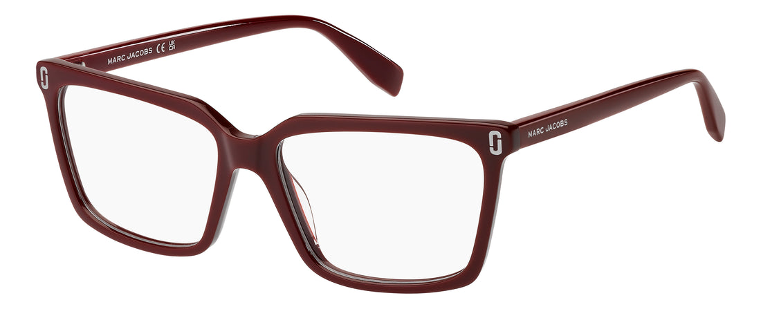 Brillen marc jacobs mj 1151 lhf burdeos rectangular femenino maat 55mm - Hoofdaanzicht