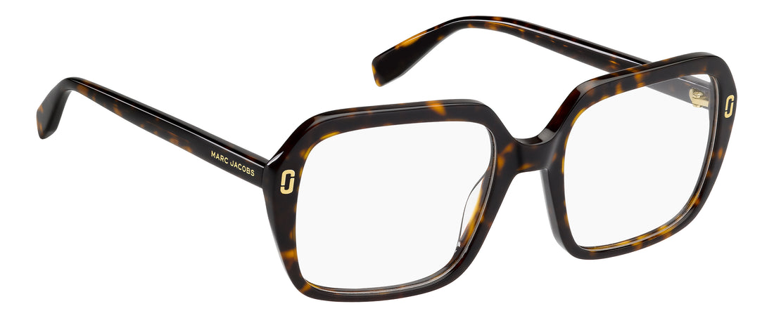 Brillen marc jacobs mj 1152 086 havana square femenino maat 54mm - Detailaanzicht