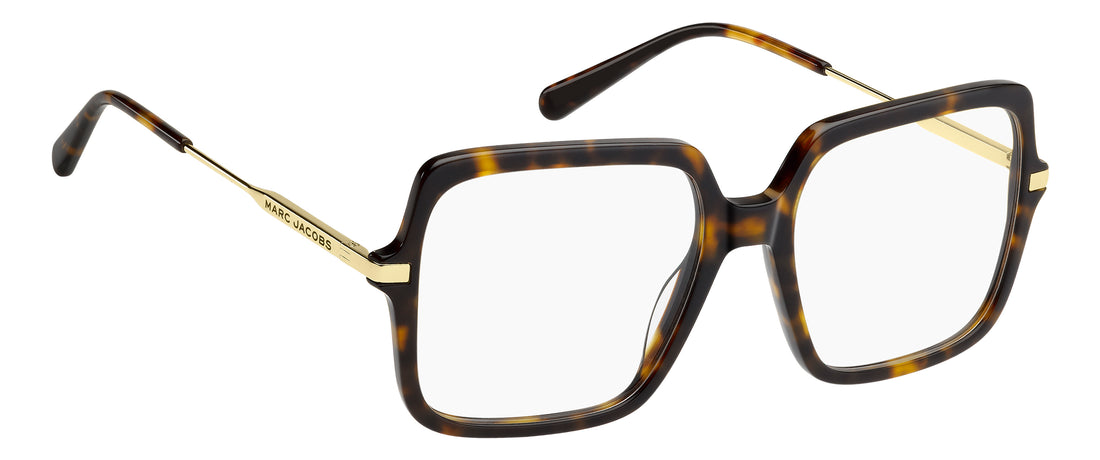 Brillen marc jacobs marc 941 086 havana square femenino maat 53mm - Detailaanzicht