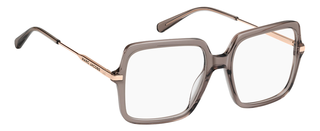 Brillen marc jacobs marc 941 10a beige square femenino maat 53mm - Detailaanzicht