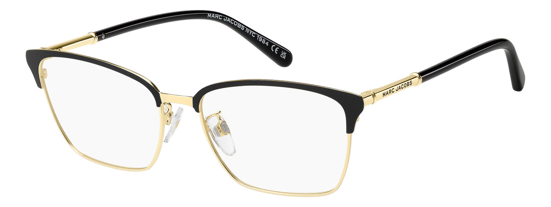 Brillen marc jacobs marc 939/g i46 negro rectangular femenino maat 54mm - Hoofdaanzicht