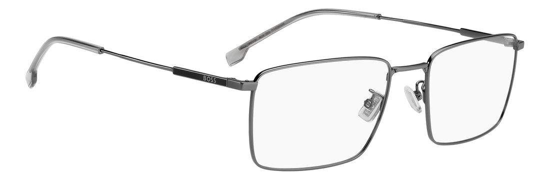 Glasögon hugo boss boss 1997/g kj1 plateado rectangular masculino storlek 58mm - Detaljvy