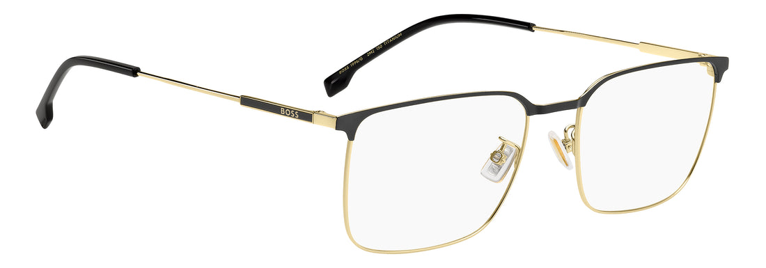 Briller hugo boss boss 1996/g 2m2 negro rectangular masculino størrelse 56mm - Detaljeret visning
