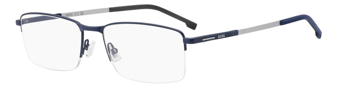 Briller hugo boss boss 1993 fll azul rectangular masculino størrelse 58mm - Hovedvisning