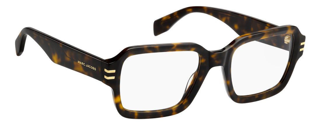 Brillen marc jacobs marc 946 086 havana rectangular masculino maat 53mm - Detailaanzicht