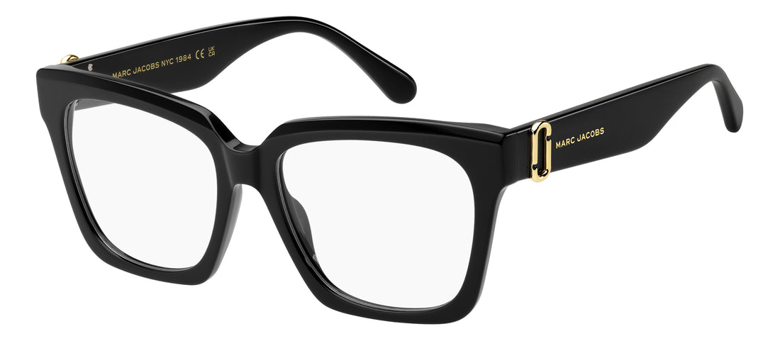 Brillen marc jacobs marc 924 807 negro rectangular femenino maat 53mm - Hoofdaanzicht