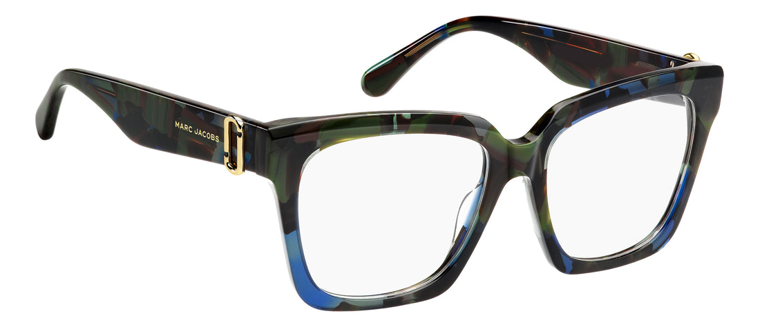 Brillen marc jacobs marc 924 phw havana rectangular femenino maat 53mm - Detailaanzicht