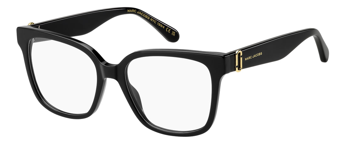 Brillen marc jacobs marc 927 807 negro rectangular femenino maat 53mm - Hoofdaanzicht