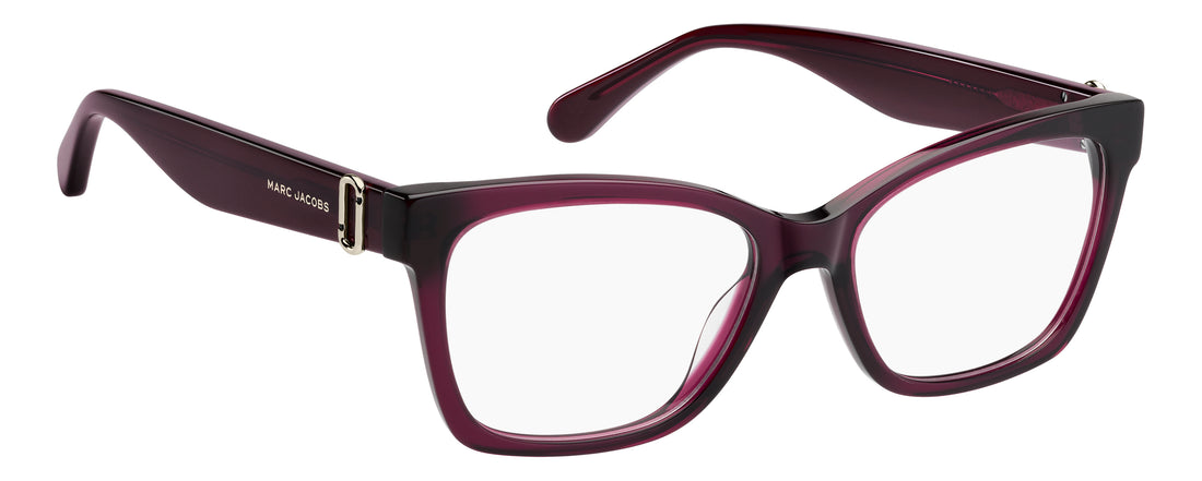 Brillen marc jacobs marc 928 lhf burdeos rectangular femenino maat 53mm - Detailaanzicht