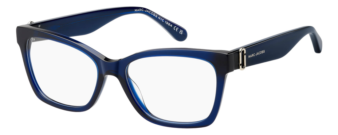 Brillen marc jacobs marc 928 pjp azul rectangular femenino maat 53mm - Hoofdaanzicht