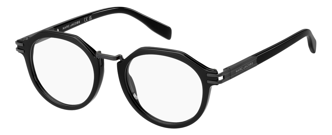 Brillen marc jacobs marc 945 807 negro round masculino maat 50mm - Hoofdaanzicht