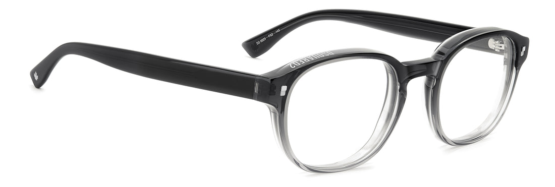 Gafas graduadas dsquared2 d2 0223 fs2 gris rectangular masculino talla 51mm - Vista de detalle