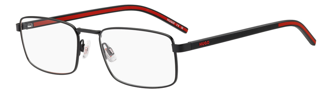 Brillen hugo hg 1435 003 negro rectangular masculino größe 56mm - Hauptansicht