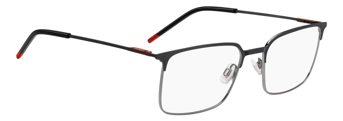 Brillen hugo hg 1432 003 negro rectangular masculino größe 55mm - Detailansicht