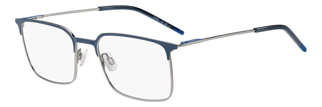 Brillen hugo hg 1432 fll azul rectangular masculino größe 55mm - Hauptansicht