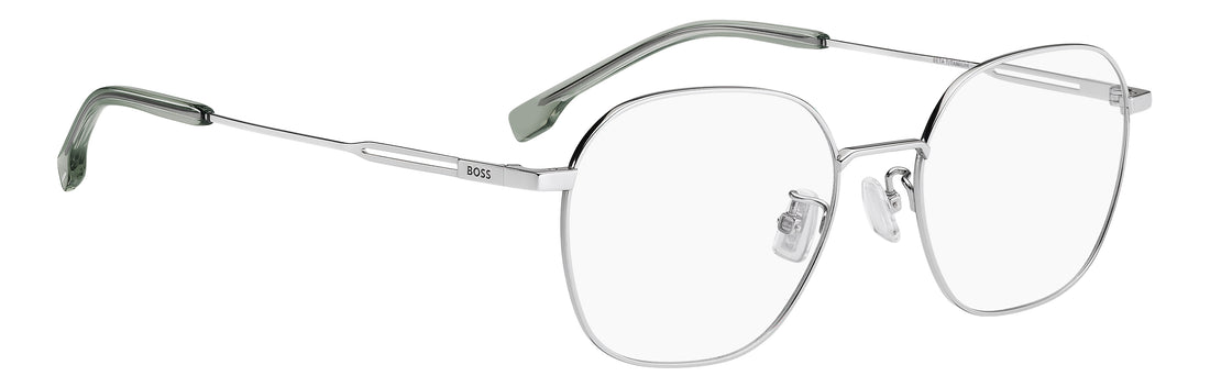 Briller hugo boss boss 2030/f 010 plateado rectangular masculino størrelse 53mm - Detaljeret visning