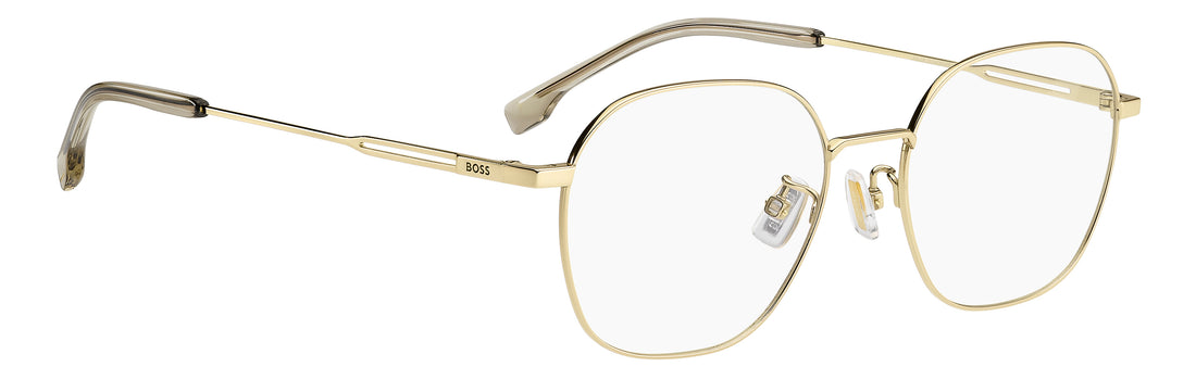 Briller hugo boss boss 2030/f j5g dorado rectangular masculino størrelse 53mm - Detaljeret visning