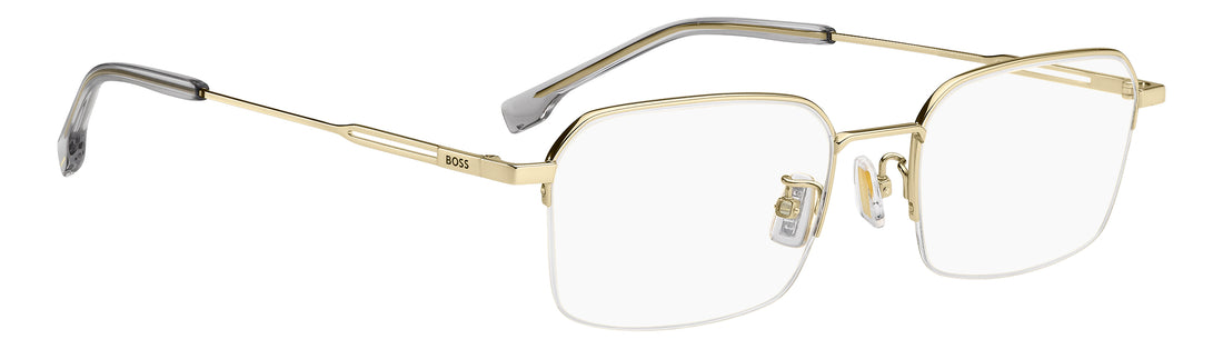 Briller hugo boss boss 2031/f j5g dorado rectangular masculino størrelse 53mm - Detaljeret visning