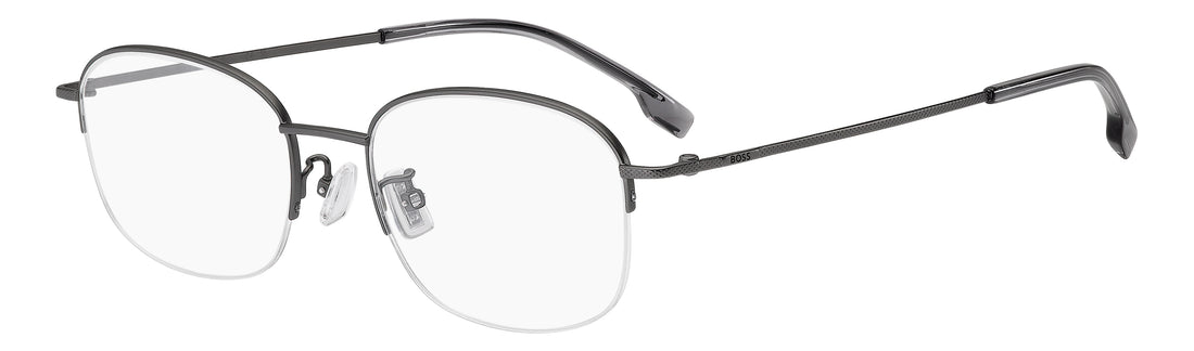 Briller hugo boss boss 2033/f r80 plateado rectangular masculino størrelse 53mm - Hovedvisning