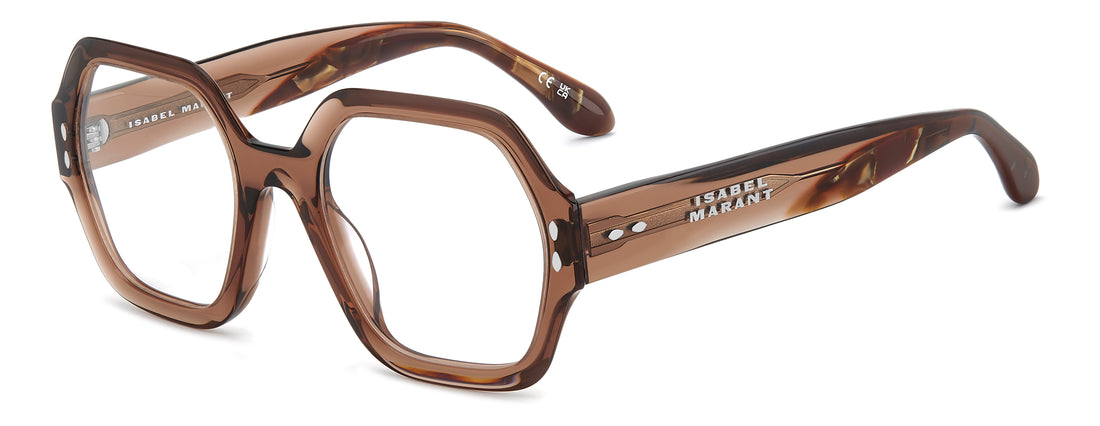 Óculos graduados isabel marant im 0269 09q marron square femenino tamanho 51mm - Vista principal