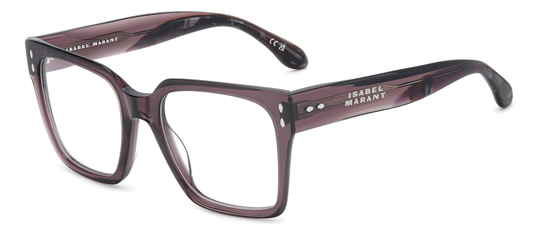Óculos graduados isabel marant im 0270 0t7 morado square femenino tamanho 51mm - Vista principal