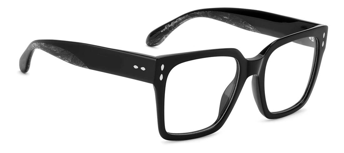 Óculos graduados isabel marant im 0270 xhz negro square femenino tamanho 51mm - Vista de detalhe