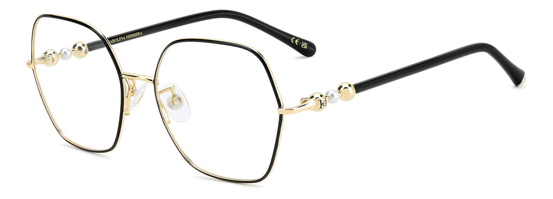Briller carolina herrera her 0409/g 2m2 negro square femenino størrelse 55mm - Hovedvisning