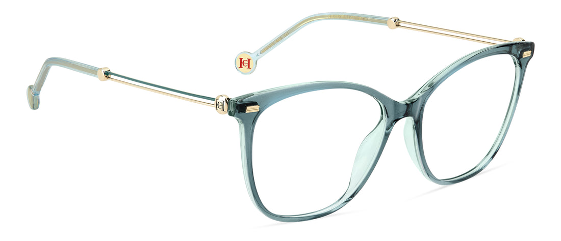 Briller carolina herrera her 0425 rnb azul rectangular femenino størrelse 54mm - Detaljeret visning