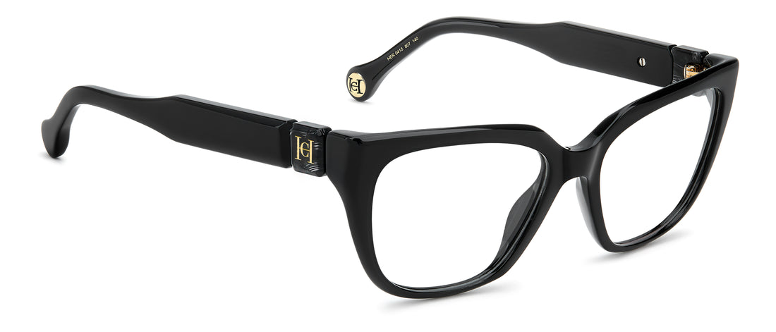 Briller carolina herrera her 0415 807 negro rectangular femenino størrelse 53mm - Detaljeret visning