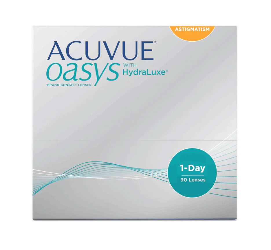 1 DAY ACUVUE OASYS HYDRALUXE FOR ASTIGMATISM 90