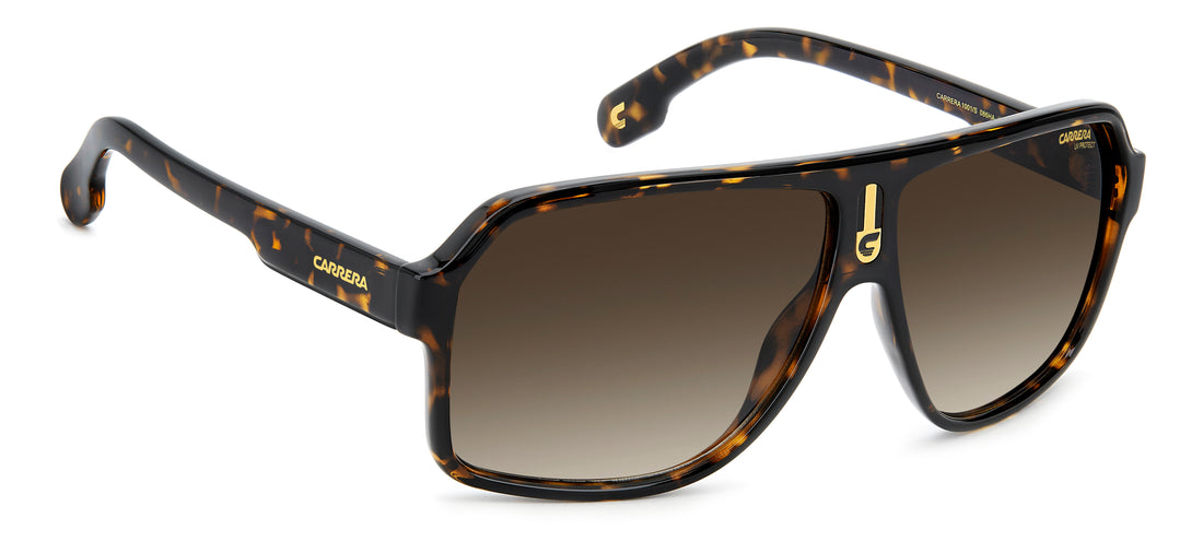 Sonnenbrillen carrera 1001/s 086 ha havana square masculino größe 62mm - Detailansicht