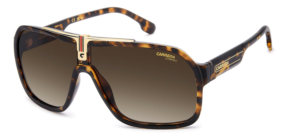 Sunglasses carrera 1014/s 086 ha havana square masculino size 64mm - Main view