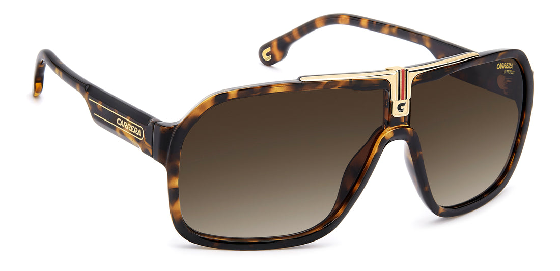 Sunglasses carrera 1014/s 086 ha havana square masculino size 64mm - Detailed view