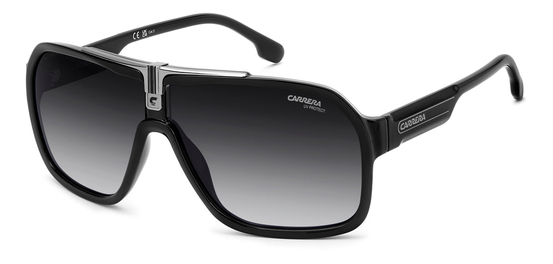 Sunglasses carrera 1014/s 284 9o negro square masculino size 64mm - Main view