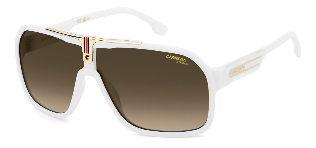 Sunglasses carrera 1014/s vk6 ha blanco square masculino size 64mm - Main view