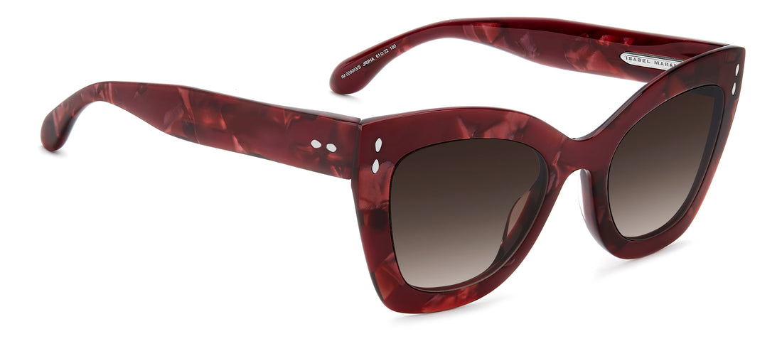 Óculos de sol isabel marant im 0050/g/s jr9 ha rojo square femenino tamanho 51mm - Vista de detalhe