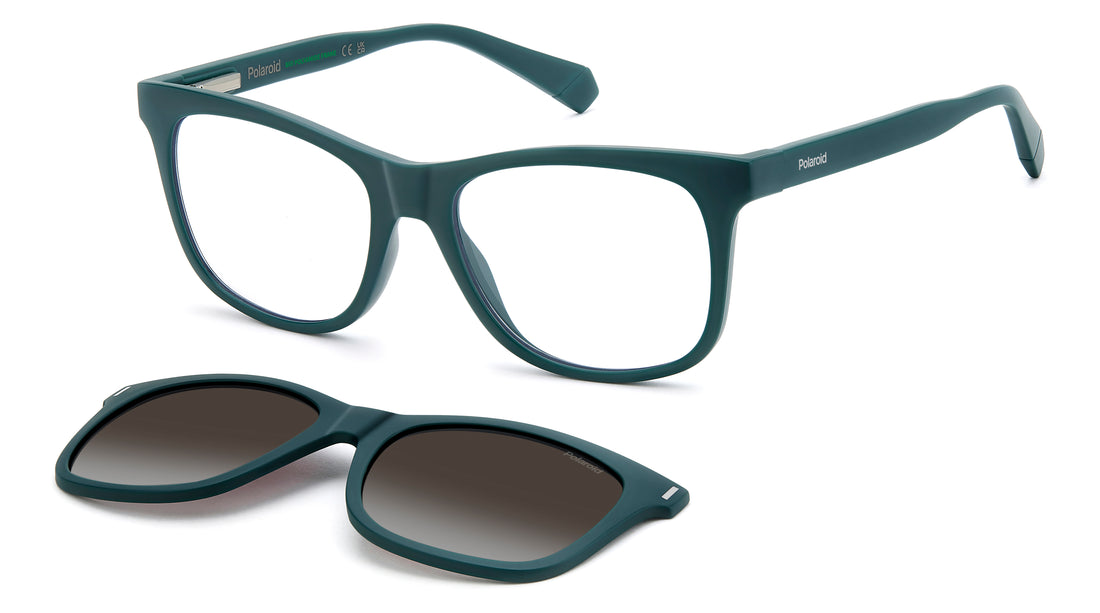 Sonnenbrillen polaroid pld 6202/cs pyw la verde rectangular femenino größe 53mm - Hauptansicht