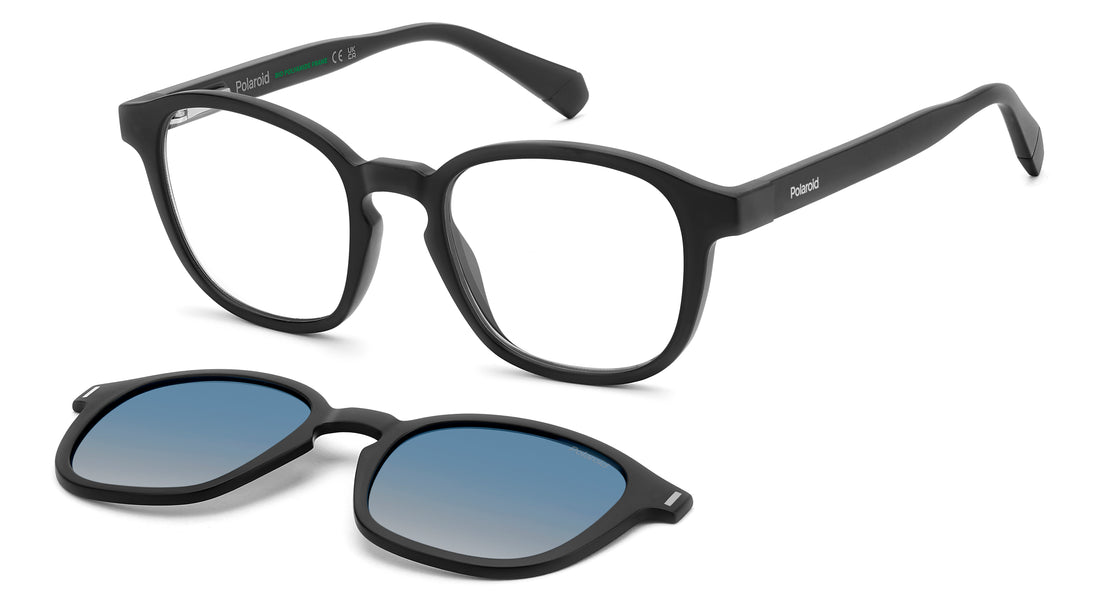 Sonnenbrillen polaroid pld 6203/cs 003 z7 negro rectangular unisex größe 49mm - Hauptansicht