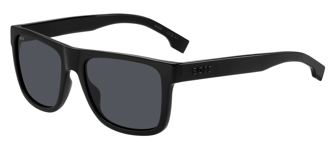 Lunettes de soleil hugo boss boss 1647/s 807 ir negro rectangular masculino taille 55mm - Vue principale