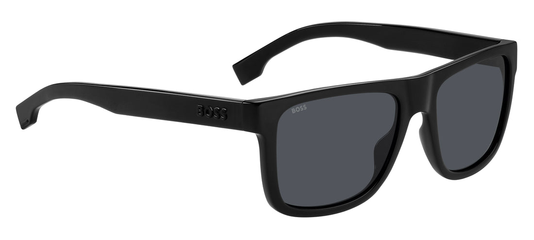Lunettes de soleil hugo boss boss 1647/s 807 ir negro rectangular masculino taille 55mm - Vue détaillée
