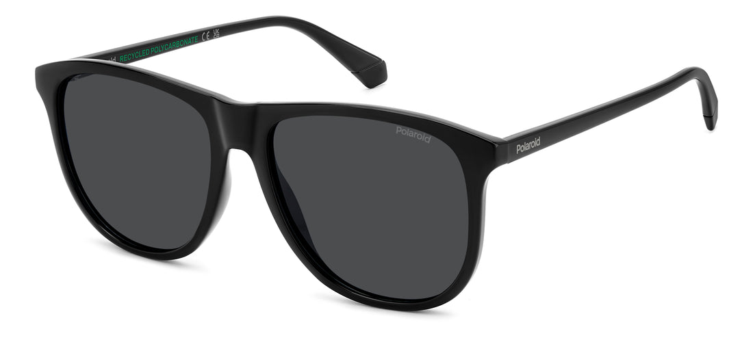 Óculos de sol polaroid pld 4178/s 807 m9 negro rectangular masculino tamanho 58mm - Vista principal