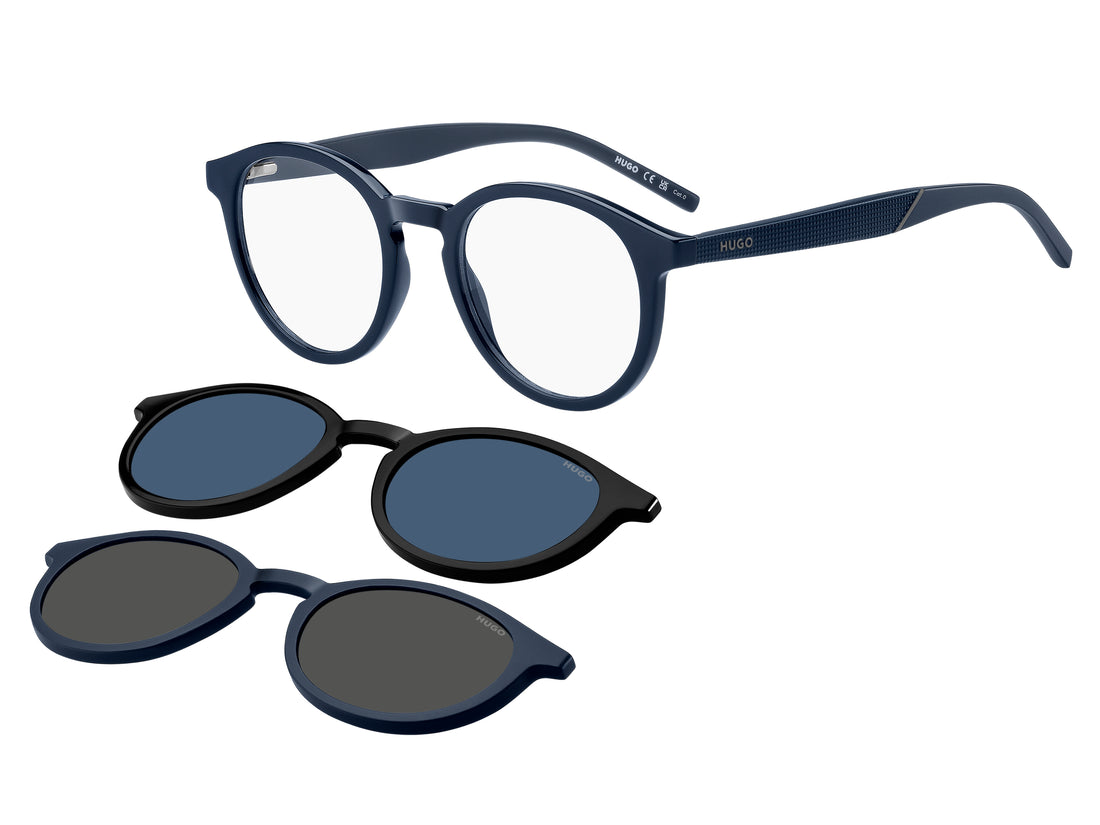 Lunettes de soleil hugo hg 1330/cs2 9n7 99 azul pantos masculino taille 50mm - Vue principale