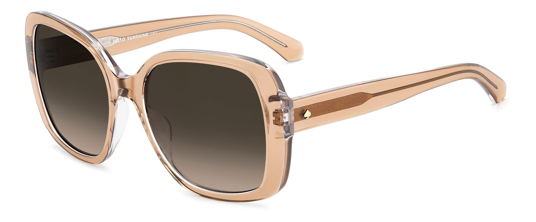 Óculos de sol kate spade ks wenona 2/g/s 2t3 ha transparente square femenino tamanho 57mm - Vista principal